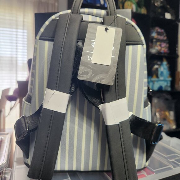 *NEW* Eight3Five Exclusive Striped Eeyore Disney Loungefly Backpack IN BOX! main image 2